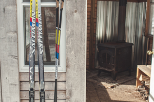 Looking in at the sugar shack